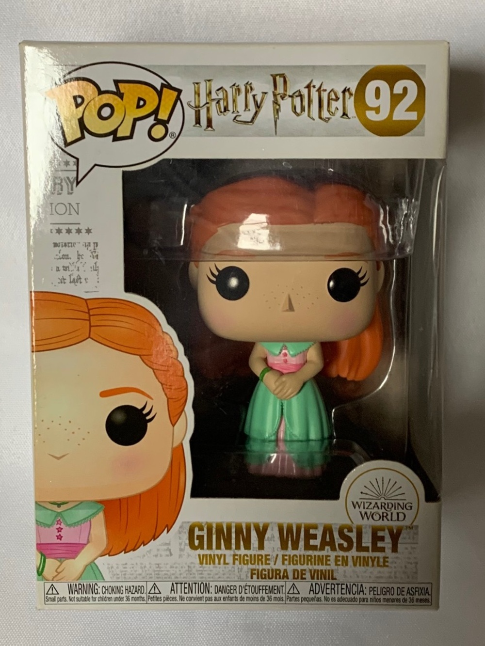 NIB! Ginny Weasley from Harry Potter #92 Funko Pop! Never Opened!